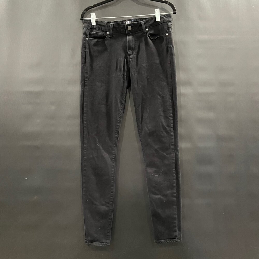 Paige, Black denim. Verdugo ultra skinny